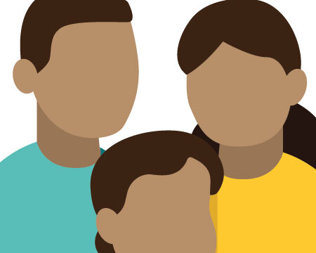 Parents with young child